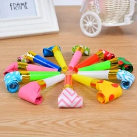 10pcs Colorful Noisemakers: Make Your Birthday Party Fun and Memorable!