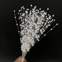 Artificial Pearl Wedding Bouquet, Faux Pearl Chain DIY Pearl Bouquet, Vase Decorative Pearls Flowers Bouquet, Wedding Table Decorations