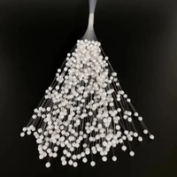 Artificial Pearl Wedding Bouquet, Faux Pearl Chain DIY Pearl Bouquet, Vase Decorative Pearls Flowers Bouquet, Wedding Table Decorations