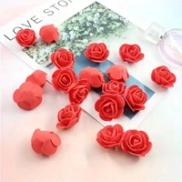 30pcs Artificial Rose Flower Heads, Simulation Foam Rose Flowers Heads, For Wedding Birthday Décor, Photo Props