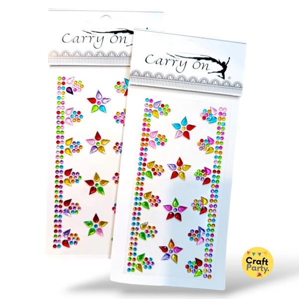 CraftParty Stone sequence adhesive stickers for Art & Craft