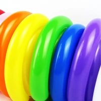 100pcs Magic Balloons Strip Balloons For Birthday Party, Wedding Decorations Christmas, Halloween, Thanksgiving Day Gift