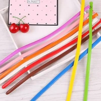 100pcs Magic Balloons Strip Balloons For Birthday Party, Wedding Decorations Christmas, Halloween, Thanksgiving Day Gift