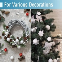 15pcs 3 Sizes White Foam Balls Polystyrene Craft Balls For Art, Craft, Household, School Projects And Party Decoration