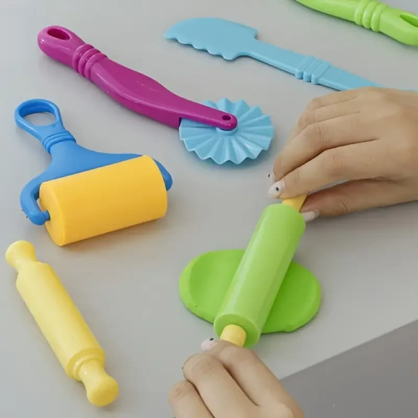 CraftParty 6pcs Clay Dough Tools Set, Dough Playing Tools Set