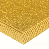 2pc CraftParty Self Adhesive Sticky A4 Size Glitter Sparkles Foam Sheet With Sticky Back - Choose Your Color - Mix Colors(Pack of 10pcs)