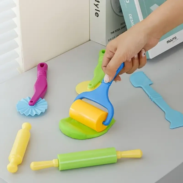 CraftParty 6pcs Clay Dough Tools Set, Dough Playing Tools Set