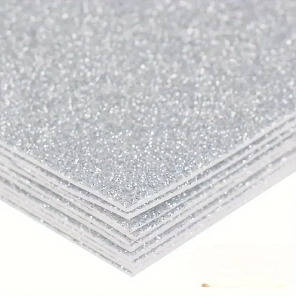 2pc CraftParty Self Adhesive Sticky A4 Size Glitter Sparkles Foam Sheet With Sticky Back - Choose Your Color - Mix Colors(Pack of 10pcs)