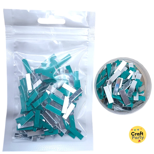 [200+ Pieces] Rectangle Shaped Cut Glass Mirrors