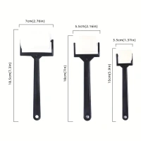 3pcs Sponge Paint Roller, Three Different Sizes, Large, Medium, And Small