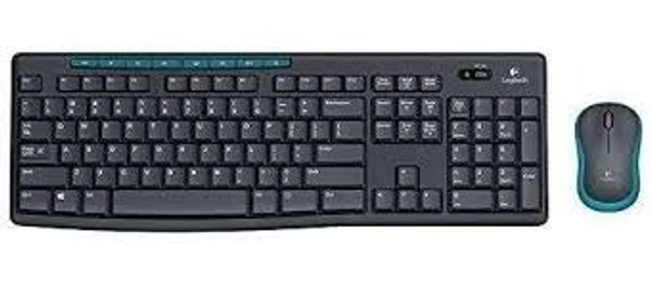 LOGITECH WIRELESS  KEYBOARD MOUSE  MK 275 LOGITECH - WIRELESS, Black