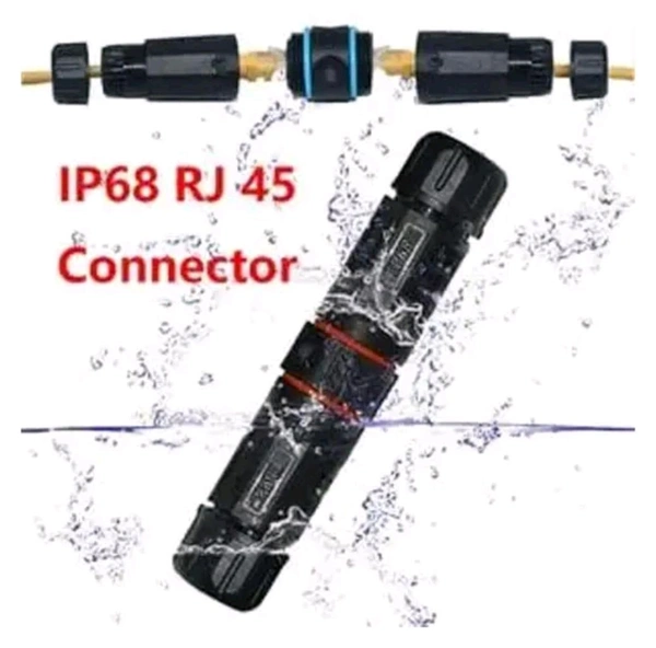 FLYOX RJ45 JOINTER OUTDOOR  - Black