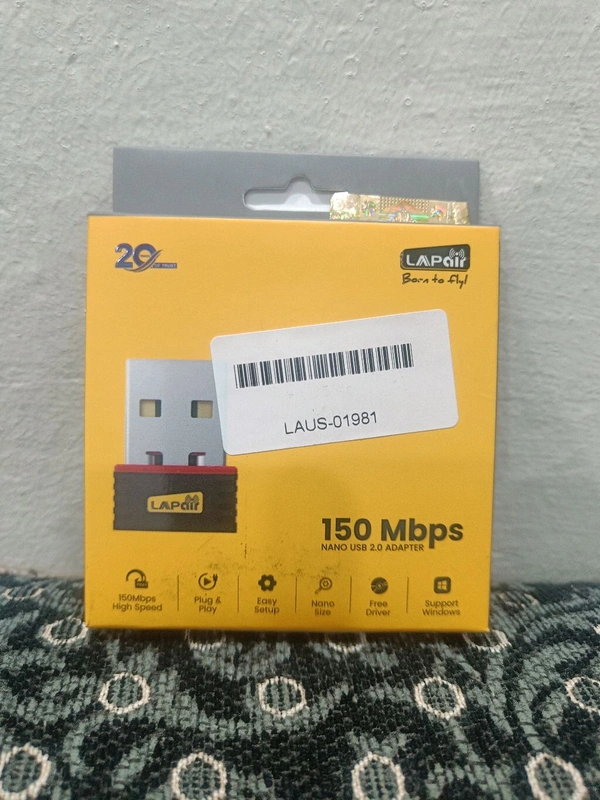 LAPCARE USB WIFI ADAPTOR 150MBPS - 150 Mbps