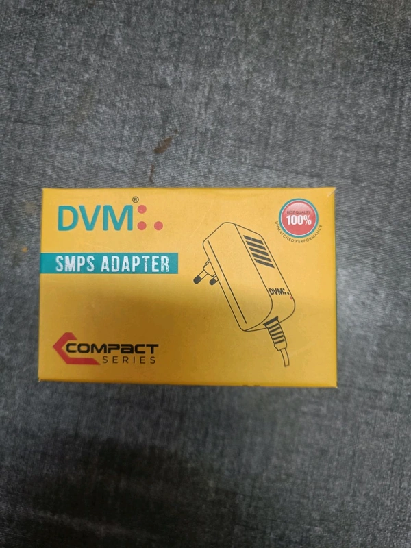 DVM ADAPTOR FOR LAN SWICH ROUTER 5V 1A - Black, 5V 1A