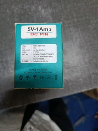 DVM ADAPTOR FOR LAN SWICH ROUTER 5V 1A - Black, 5V 1A