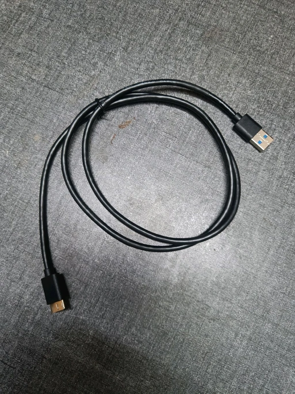 FLYOX USB SATA 3.0 EXTERNAL HDD CABLE  - Black, 1 MITER