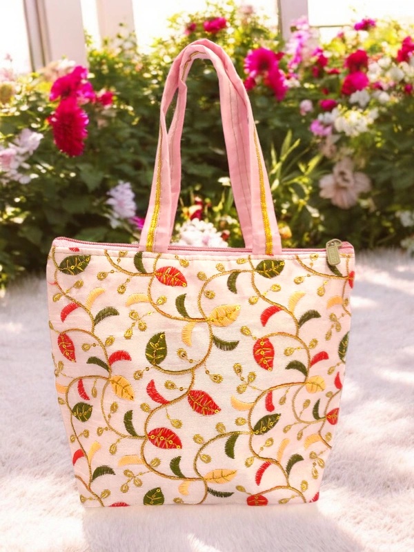 Valley Handicraft Beautiful Bacha Bag  10*9 inch (100pcs ) - Mix Colour, 100