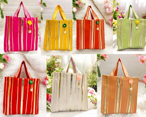 Valley Handicraft Beautiful Gota Work Hamper Bags (20pcs ) - Mix Colour, 20