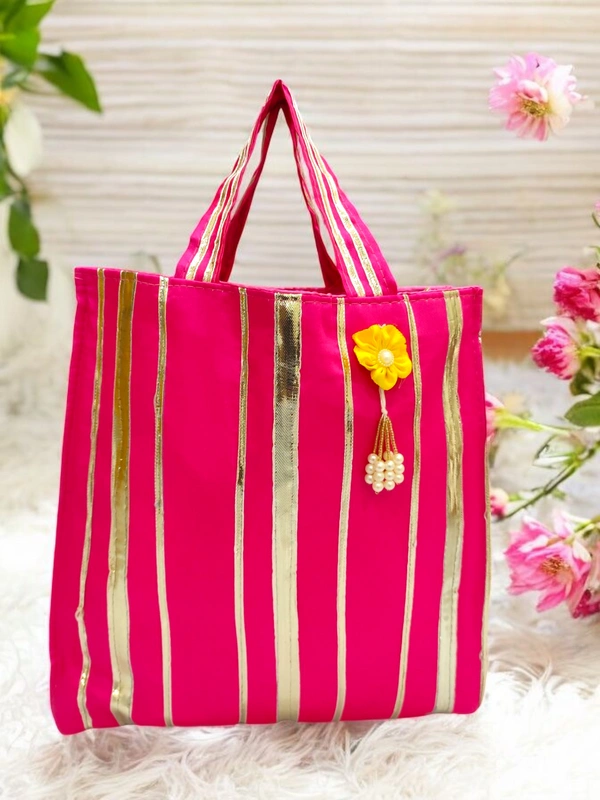 Valley Handicraft Beautiful Gota Work Hamper Bags (100pcs ) - Rani, 100