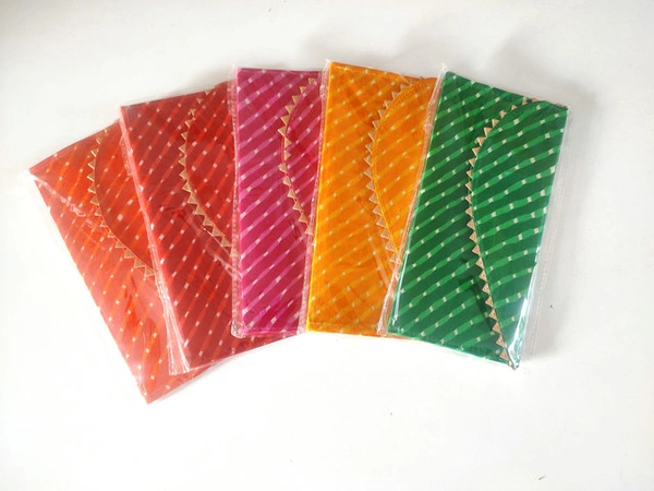 Valley Handicrafts (7*4 inch) Lehriya Jaipuri Prints Shagun envelopes for Wedding party Give Lifafa envolopes on Wedding /  Best Gifts Favours Giveaways &  Favours /Shagun  Liffana  Haldi  Mehendi Roka Wedding for Liffafa Envolopes (100pcs ) - Mix Colour, 100