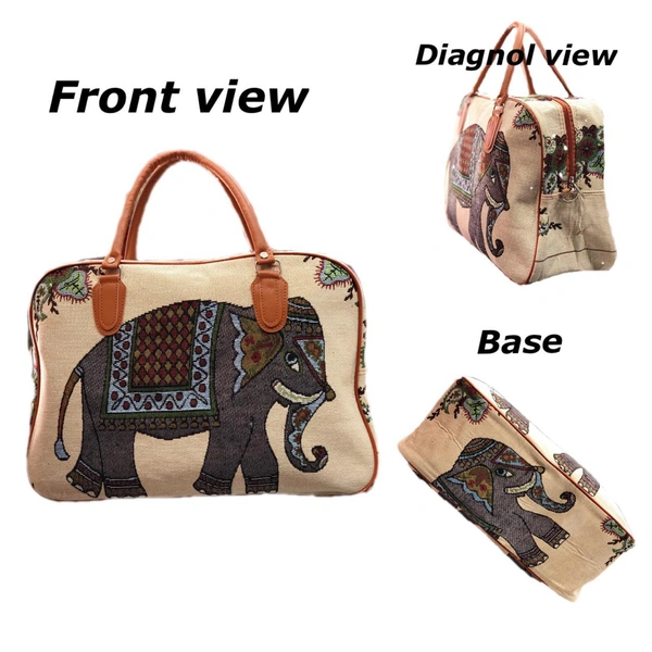 Valley Handicrafts The Canvas duffle bag /Party Handbags,shopping bag,handbags for Giftting (0pcs ) - Black, 0