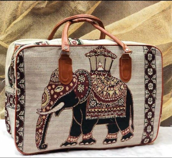 Valley Handicrafts The Canvas duffle bag /Party Handbags,shopping bag,handbags for Giftting (0pcs ) - Black, 0