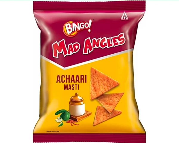 Bingo Mad Angles  - Yellowish , 12 Cm 