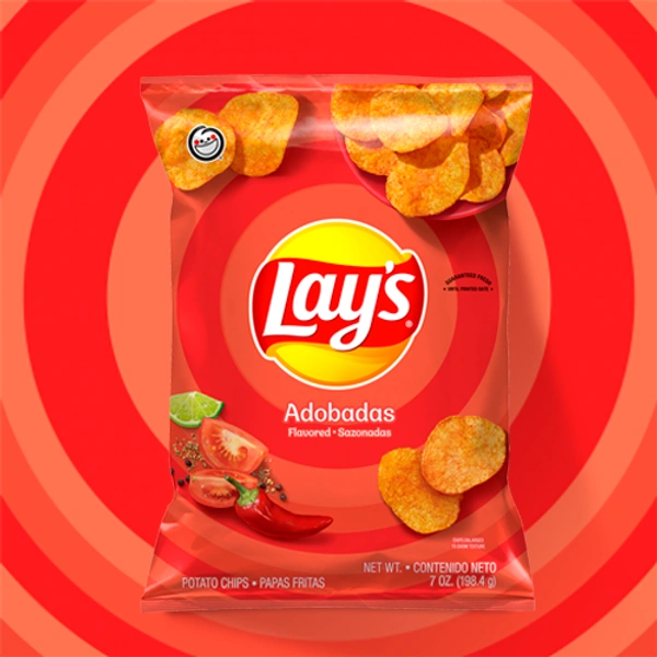 Lays Chips , Tomato Flavour  - Red, 8cm