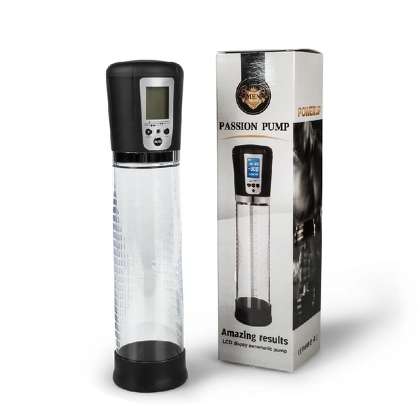 LED Vacuum Penis Pump Enlargement Penis Sleeve Enlarger Delay 