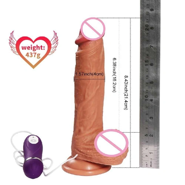 10 Speed Rabbit G-Spot Stimulator Vagina Dual Layers Silicone Vibrating Dildo F