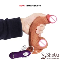 10 Speed Rabbit G-Spot Stimulator Vagina Dual Layers Silicone Vibrating Dildo F