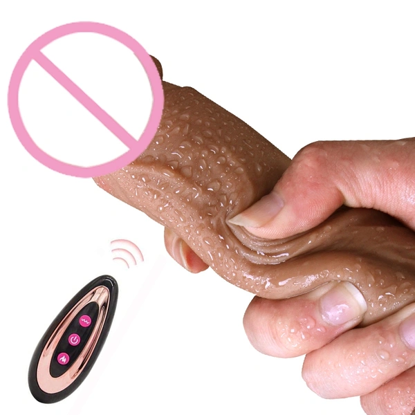 Body Safe Real Penis Vibrating Sex Toys Electric Dildo for