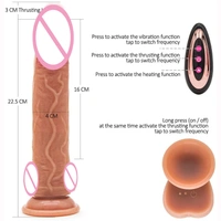 Body Safe Real Penis Vibrating Sex Toys Electric Dildo for