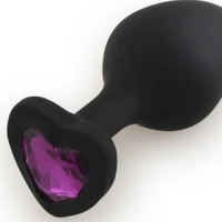  Soft Anals Trainer Kit-Silicone Diamond Butt Plugs 