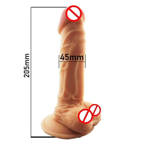 Waterproof artificial adult realistic dildo vibrator sex toys for women