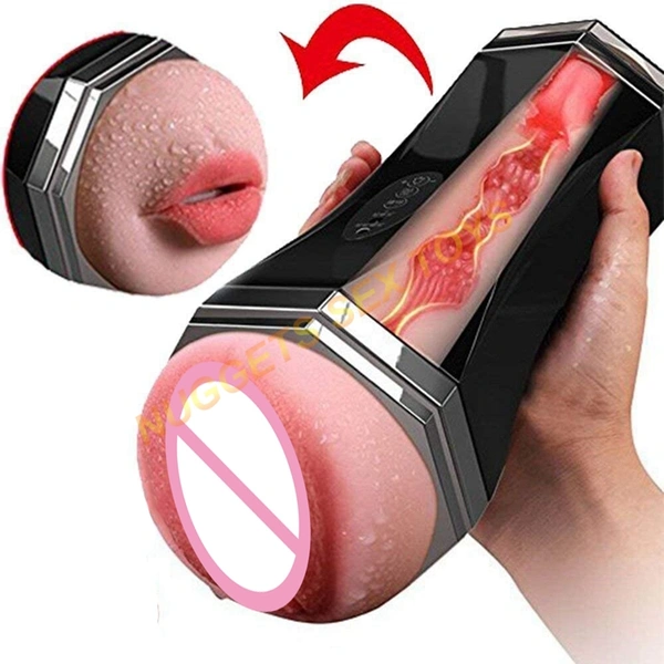 Adult Sex Love Suck Masturbator Cup Sex Toy for Man Masturbation Cup Double