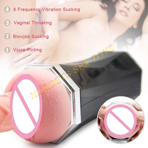 Adult Sex Love Suck Masturbator Cup Sex Toy for Man Masturbation Cup Double