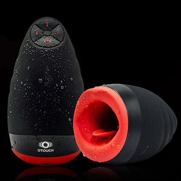 Heating control oral automatic male masturbator