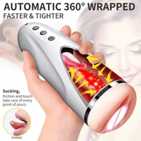 Automatic Male Masturbator Cup Realistic Tip of Tongue and Mouth