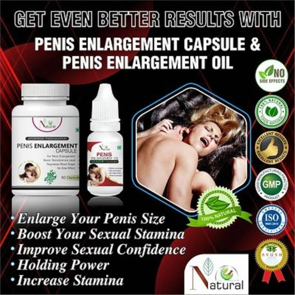 Penis Enlargement Oil And Capsule Ayurveda