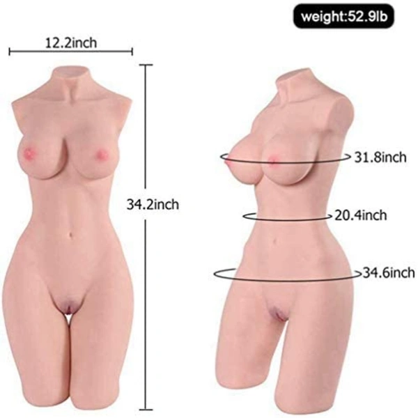  the KUUVAL Store4.1 out of 5 stars  6 ReviewsSex Doll for Men Full Size Female Torso Love Doll Lifelike Pussy Ass with Vaginal Anal
