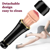 Male Masturbators Cup Adult Sex Toys Realistic Textured Pocket Vagina Pussy