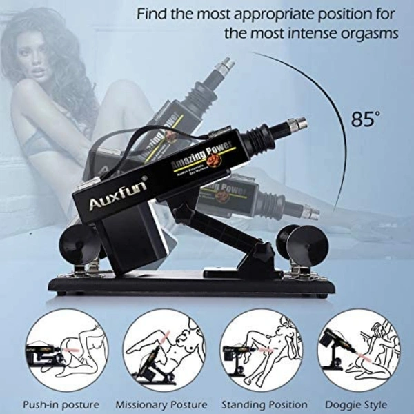 Machine Gun for Women with Different Sizes Lifelike Dildos Love Machine Fucking Machine for Female Adjustable Angle Control 