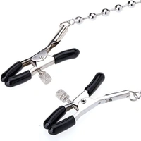  SM Nipple Clamps with Metal Chain