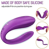 Spot Vibrator - BOMBEX Anna, Rechargeable Ultra-Thin & Comfortable Couple Vibrator with 10 Intense Vibrations, Clitoral