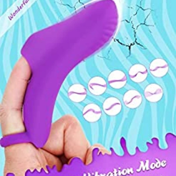 Vibrator, PALOQUETH Personal Vibrator Clitoris Massager Sex Toy for Couples with 9 Powerful Vibration Textured Head for Intense