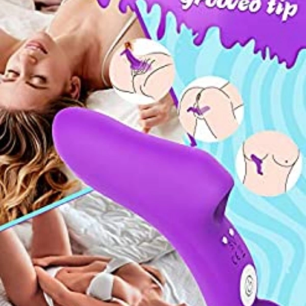 Vibrator, PALOQUETH Personal Vibrator Clitoris Massager Sex Toy for Couples with 9 Powerful Vibration Textured Head for Intense