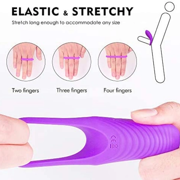  Cock Ring, Remote Control 9-Speed Penis Ring Vibrator Medical Silicone Waterproof