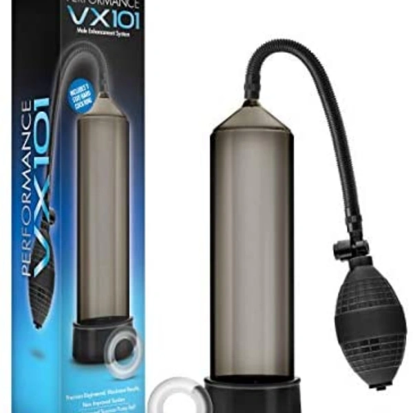 Blush Performance VX101 Male Enhancement Pump, Penis Pump, Sex Toy for Men, Black