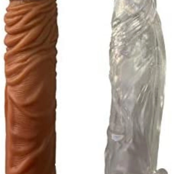 Size Matters 3" Extender Sleeve Flesh, 10.75"